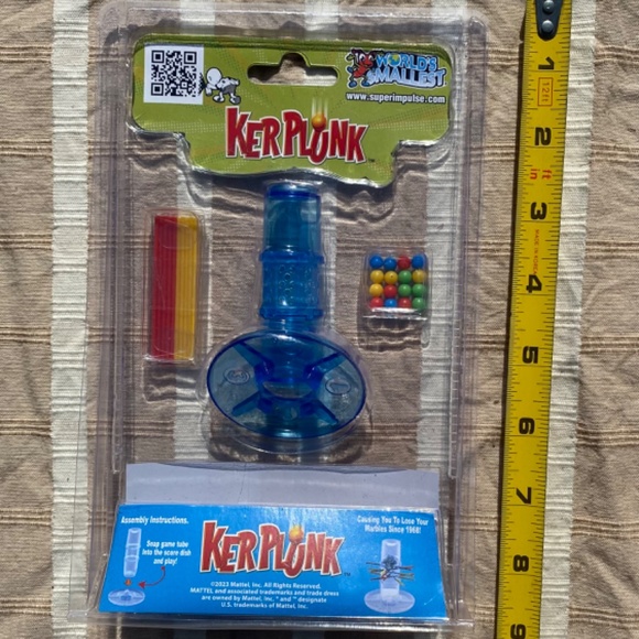 World’s Smallest Ker-Plunk Collectable Mini Game Toy - Picture 2 of 3
